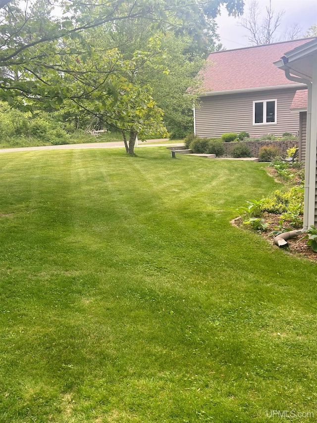 790 N Horseshoe Lake Dr, Gwinn, MI 49841 - view of green lawn