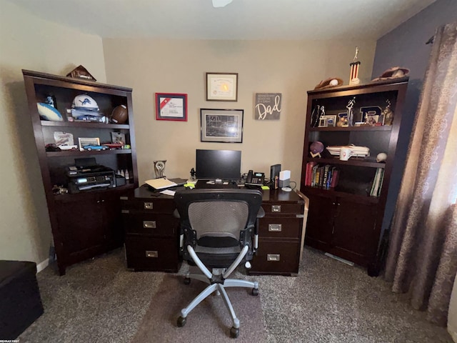 51767 Huntley Ave, New Baltimore, MI 48047 - office with dark carpet