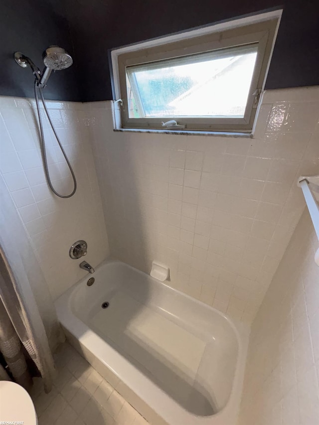 51767 Huntley Ave, New Baltimore, MI 48047 - full bathroom with tile patterned flooring and washtub / shower combination