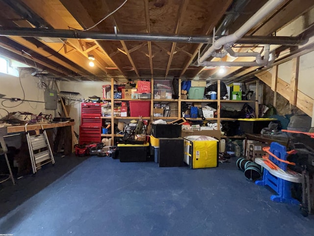 51767 Huntley Ave, New Baltimore, MI 48047 - storage area featuring electric panel