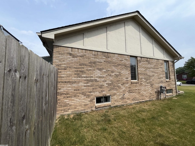 51767 Huntley Ave, New Baltimore, MI 48047 - view of side of home featuring brick siding