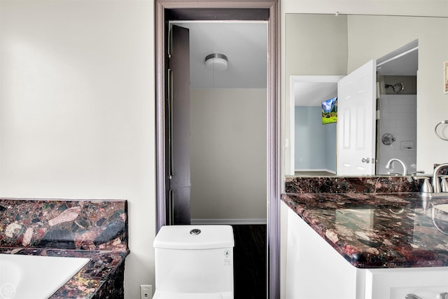 52047 Sycamore Dr, Chesterfield, MI 48047 - bathroom featuring vanity and toilet