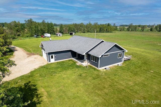 1084 15.5 Rd, Bark River, MI 49807 - view from above of property