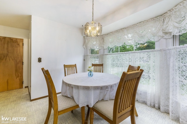 3480 Devonshire St, Sterling Heights, MI 48310 - dining room with a chandelier