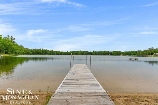 2727 Horseshoe Lake Rd, West Branch, MI 48661 - dock with a water view