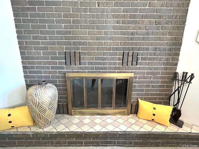 2010 Deer Lake Ave, Ishpeming, MI 49849 - detailed view of a fireplace