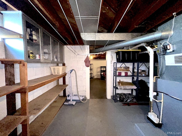 2010 Deer Lake Ave, Ishpeming, MI 49849 - view of unfinished basement
