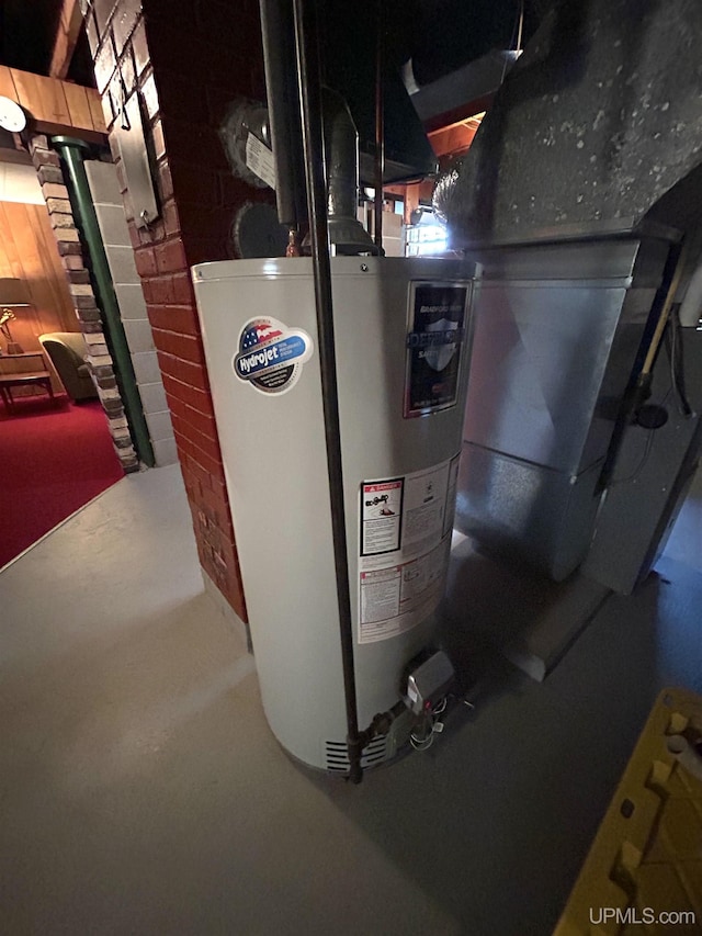 2010 Deer Lake Ave, Ishpeming, MI 49849 - utility room with water heater