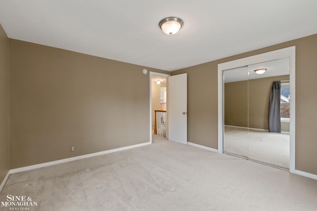 1284 Brys Dr, Grosse Pointe Woods, MI 48236 - unfurnished bedroom featuring a closet and carpet floors
