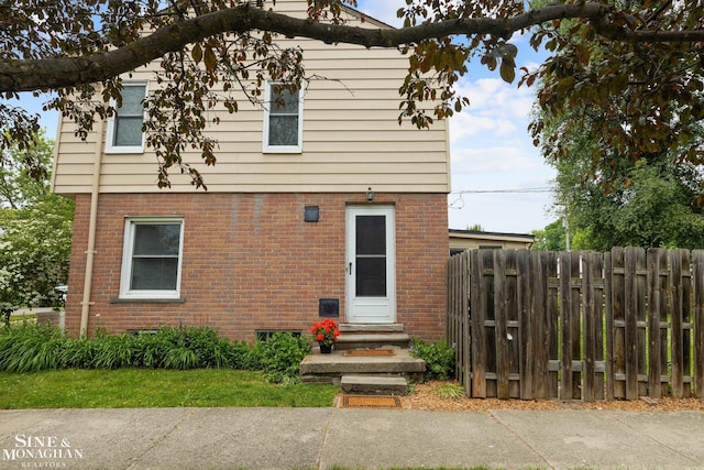 1284 Brys Dr, Grosse Pointe Woods, MI 48236 - view of front of house featuring brick siding