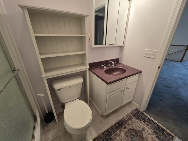 10505 N Athey Ave, Harrison, MI 48625 - bathroom featuring vanity and a shower stall