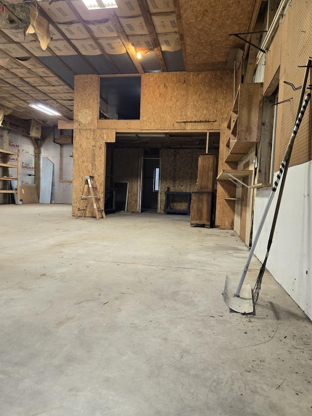 10505 N Athey Ave, Harrison, MI 48625 - miscellaneous room with concrete flooring