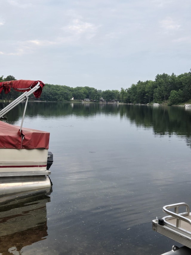 10505 N Athey Ave, Harrison, MI 48625 - dock featuring a water view