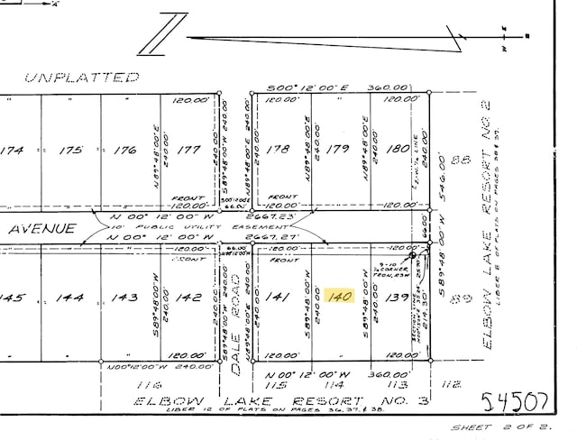10505 N Athey Ave, Harrison, MI 48625 - parcel map
