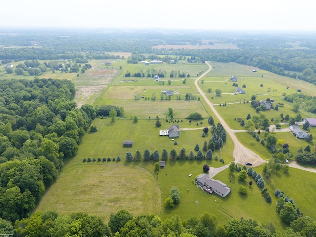 2793 Carina Dr, North Branch, MI 48461 - overview of rural landscape with agricultural land