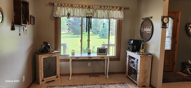 2793 Carina Dr, North Branch, MI 48461 - home office featuring light tile patterned flooring