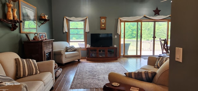 2793 Carina Dr, North Branch, MI 48461 - living room with wood-type flooring