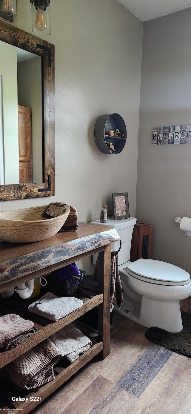 2793 Carina Dr, North Branch, MI 48461 - bathroom featuring wood finished floors and vanity
