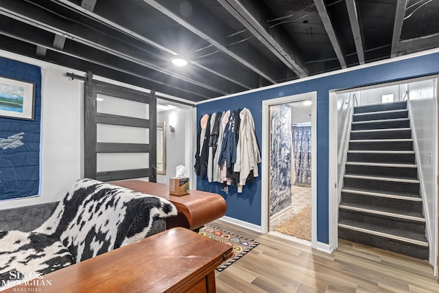 1389 Bedford Rd, Grosse Pointe Park, MI 48230 - interior space featuring wood finished floors and stairway