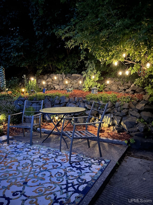 401 White St, Hancock, MI 49930 - view of patio with outdoor dining area