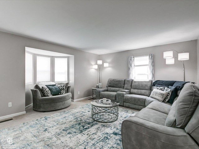 30569 Austin Ct, Chesterfield, MI 48051 - carpeted living area featuring baseboards