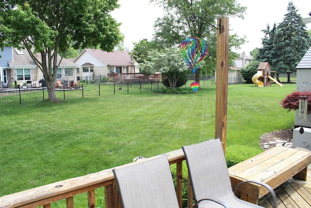 43980 Boulder Rd, Clinton Township, MI 48038 - view of yard with a playground
