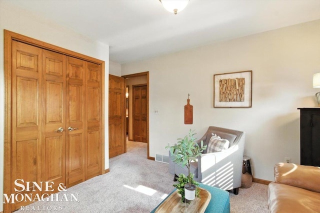 7119 Simons St, Lexington, MI 48450 - carpeted living room with baseboards