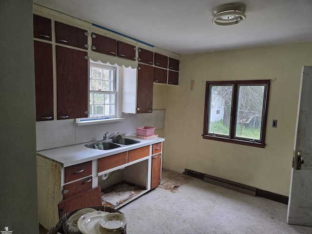 1675 Bauman Rd, Columbus, MI 48063 - kitchen featuring a sink and light countertops