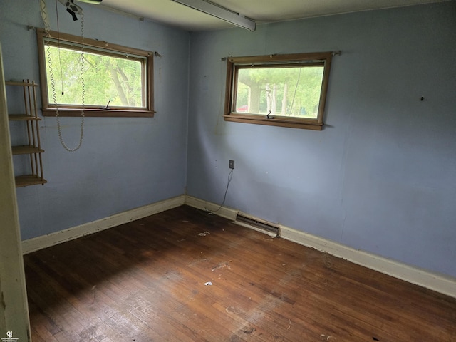 1675 Bauman Rd, Columbus, MI 48063 - spare room featuring wood-type flooring and plenty of natural light