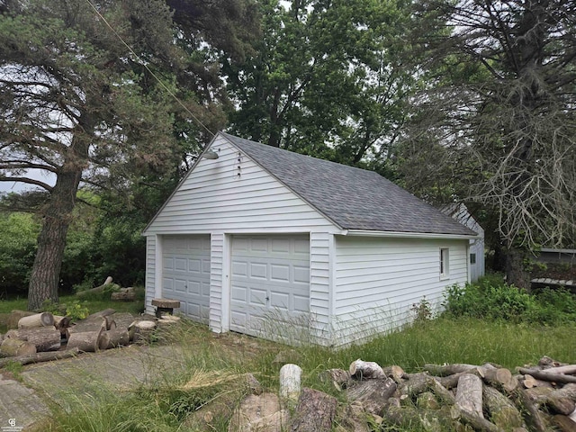 1675 Bauman Rd, Columbus, MI 48063 - view of detached garage
