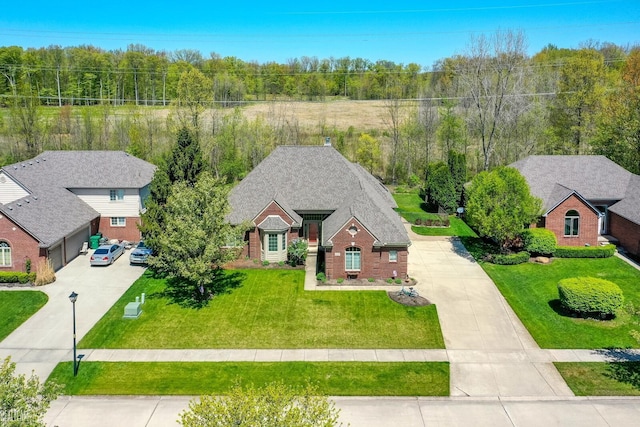 14329 Barton Dr, Washington Twp, MI 48094 - aerial view of property and surrounding area