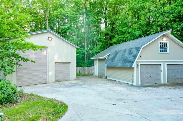 61801 Cetnor Ct, Washington, MI 48094 - view of detached garage
