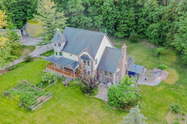 61801 Cetnor Ct, Washington, MI 48094 - view from above of property