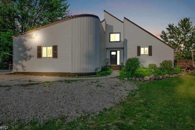 77280 Coon Creek Rd, Armada, MI 48005 - view of front of house featuring a yard