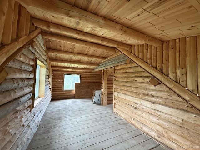 8ACRES Cable Lake Rd, Crystal Falls, MI 49920 - view of unfinished attic