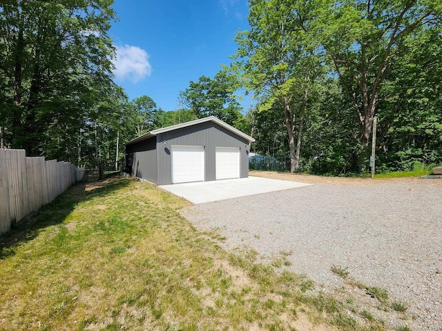 11339 Alpine Dr, Lake, MI 48632 - view of detached garage