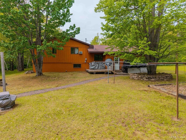 326 County Road Mp Rd, Negaunee, MI 49866 - view of green lawn