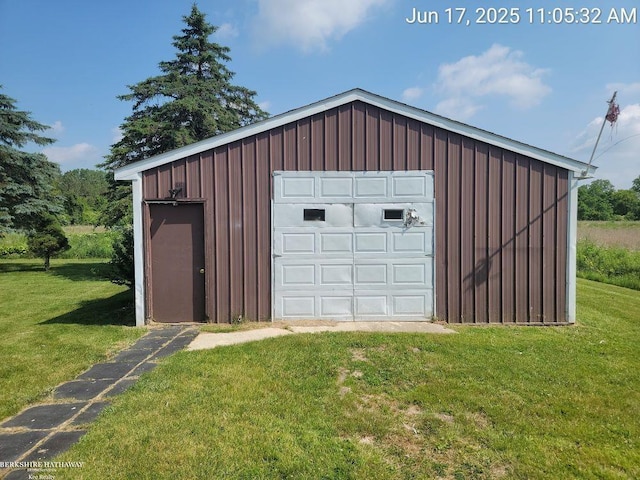 9310 Hill Rd, Wales, MI 48027 - view of detached garage