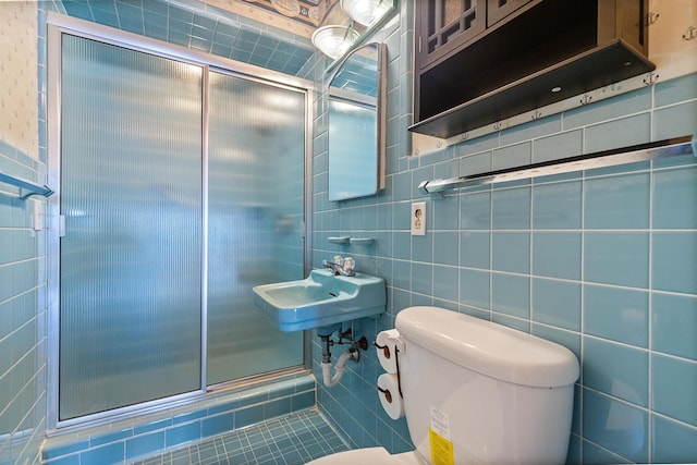 104 Marell St, East China, MI 48054 - full bathroom with tile walls and a stall shower