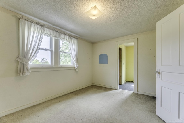 6410 Sheridan Line Rd, Croswell, MI 48422 - empty room featuring carpet flooring and a textured ceiling