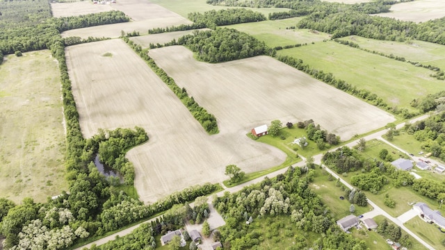 6410 Sheridan Line Rd, Croswell, MI 48422 - aerial view of property and surrounding area with rural landscape and abundant farmland