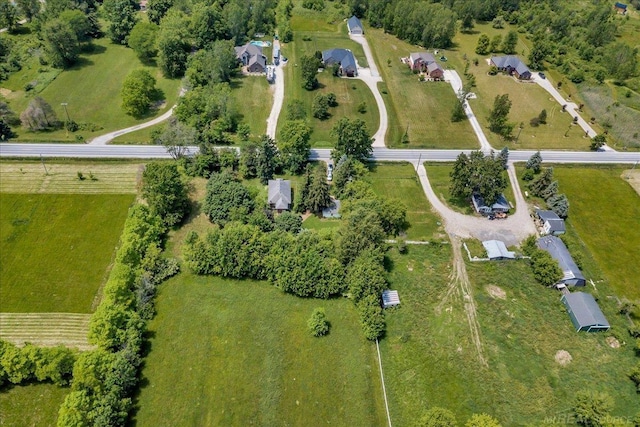 79050 Capac Rd, Armada, MI 48005 - aerial view of property's location with rural landscape