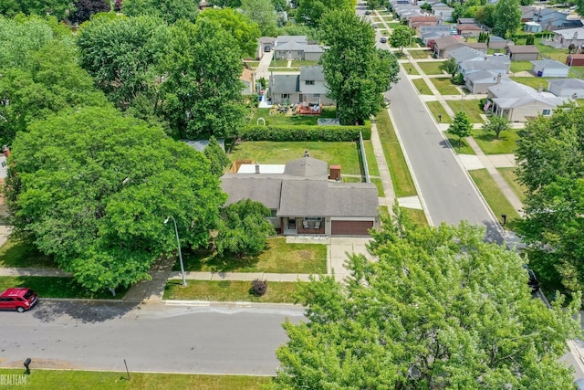 32308 Norwich Ct, Fraser, MI 48026 - aerial perspective of suburban area