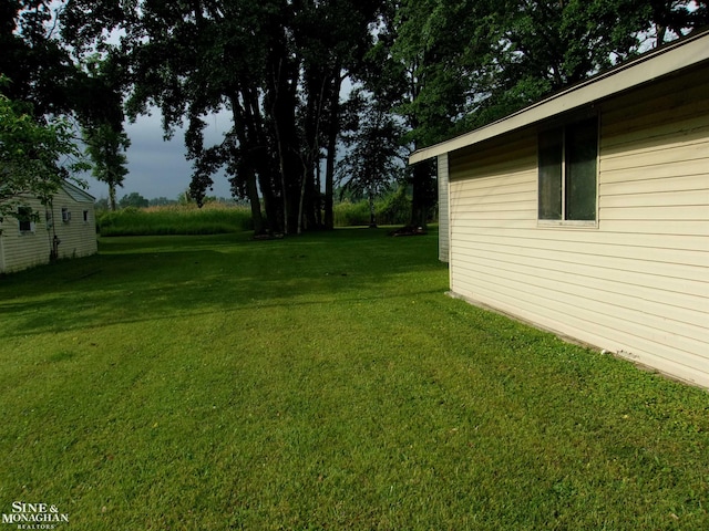 2221 N Channel Dr, Harsens Island, MI 48028 - view of green lawn