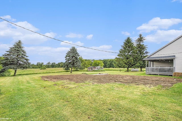 6920 Snover Rd, Decker, MI 48426 - view of grassy yard
