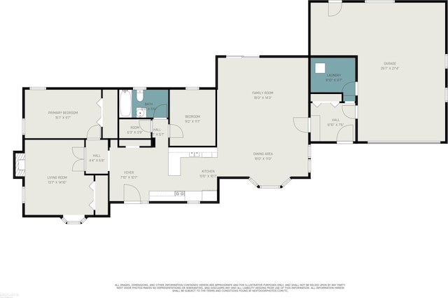 6920 Snover Rd, Decker, MI 48426 - view of floor plan / room layout