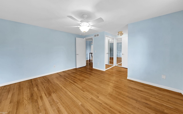 19300 Briarwood St, Clinton Township, MI 48036 - unfurnished bedroom with light wood finished floors and ceiling fan
