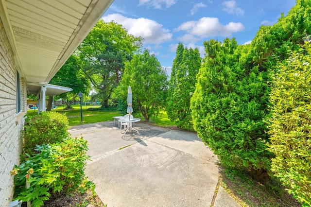 19300 Briarwood St, Clinton Township, MI 48036 - view of patio featuring outdoor dining space