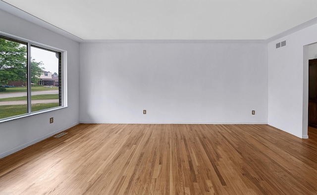 19300 Briarwood St, Clinton Township, MI 48036 - spare room featuring light wood-style flooring and baseboards