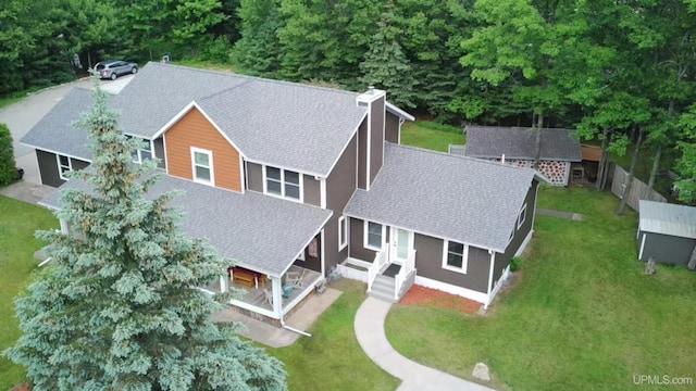 8302 W Burntwood P.15 Dr, Gladstone, MI 49837 - view from above of property